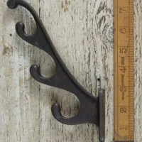 antique iron cloud coat hook